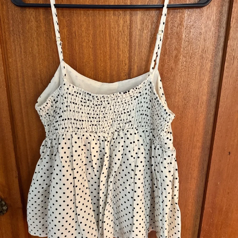 Kate Spade x Target Polka Dot Babydoll Top - Picture 4 of 5